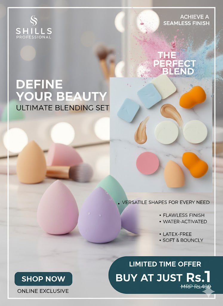 Shills Professional Beauty Blenders(Pack of 6)