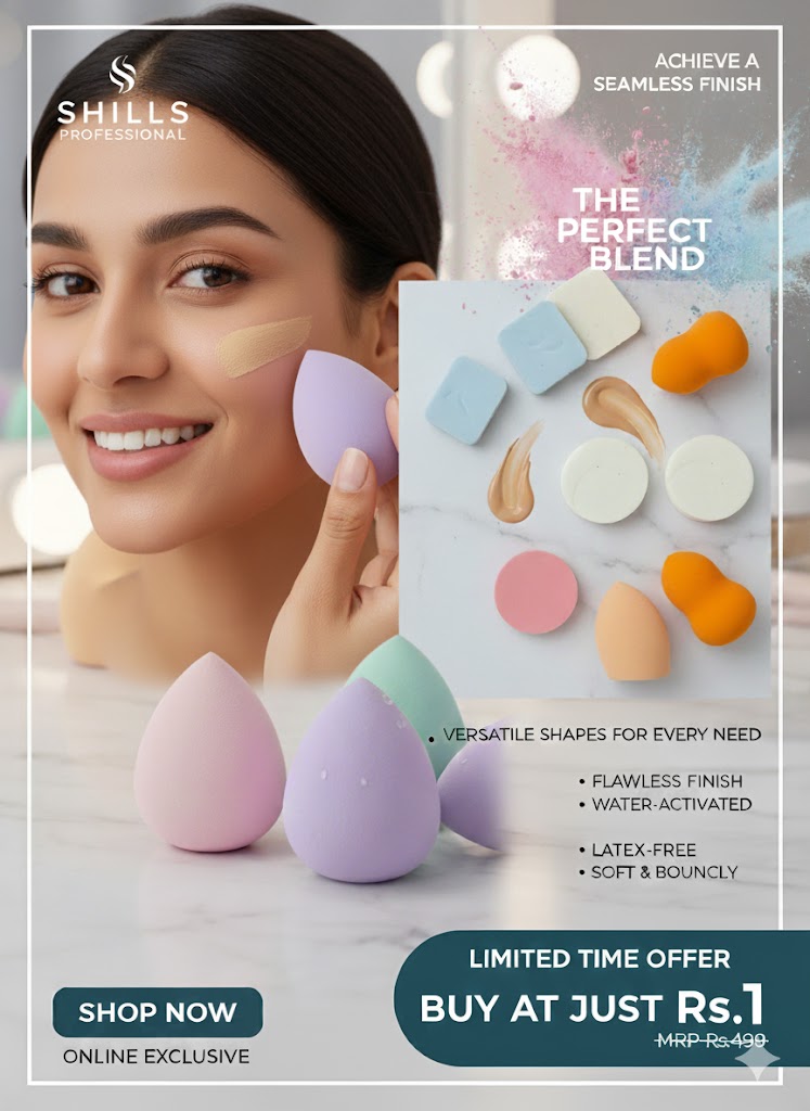 Shills Professional Beauty Blenders(Pack of 6)