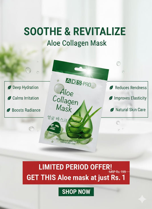 Aleo Collagen Mask for Soothing and relief the skin