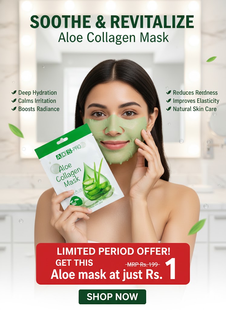 Aleo Collagen Mask for Soothing and relief the skin