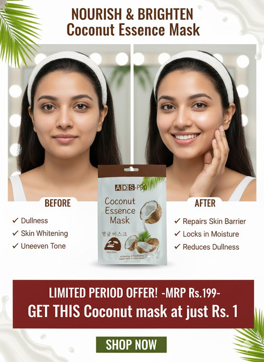 Coconut Essence Mask for Whitening & hydrating Repair Skin