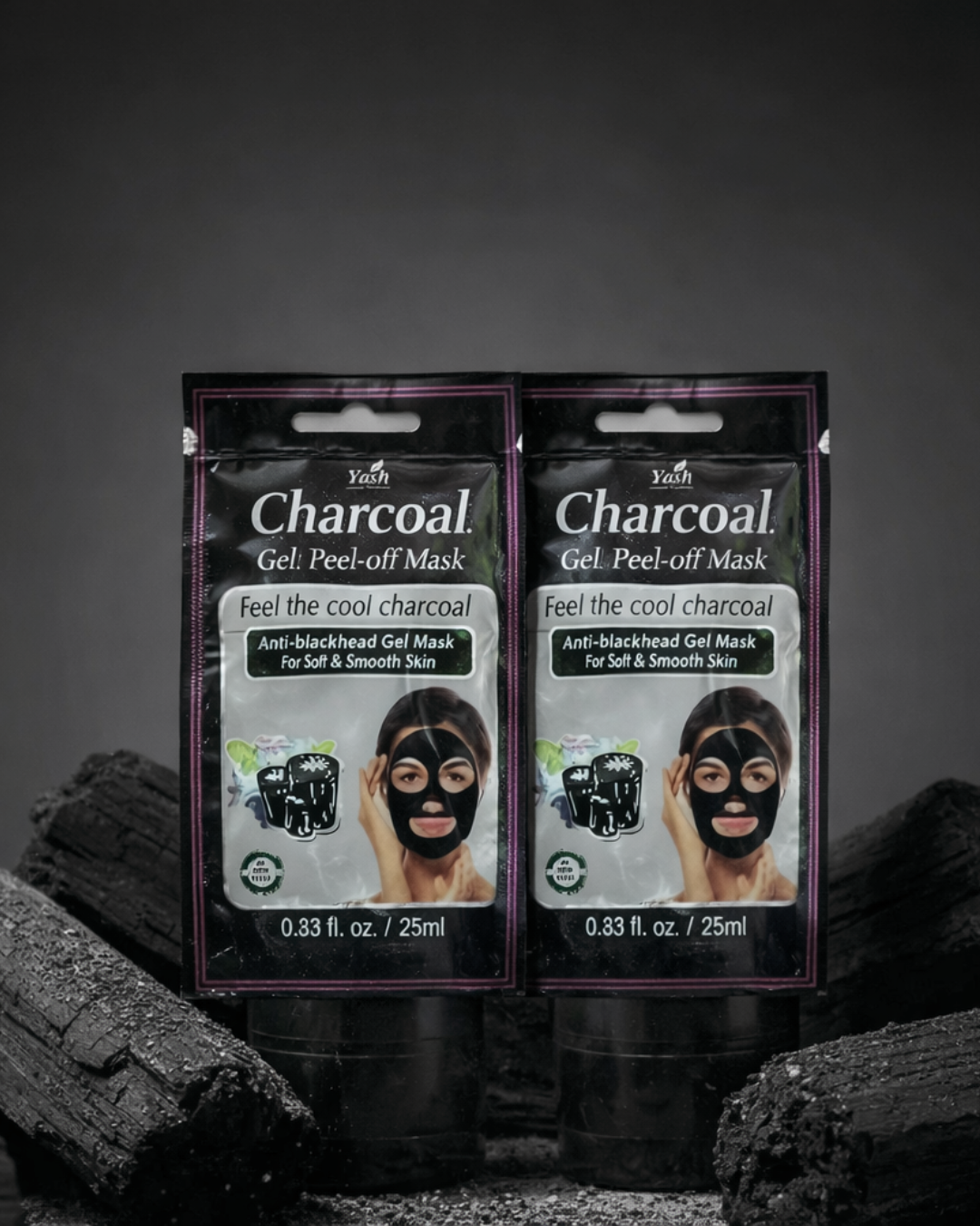 Charcoal Peel Off Mask for Men & Women | Removes Blackheads and Whiteheads | Deep Skin Purifying Cleansing