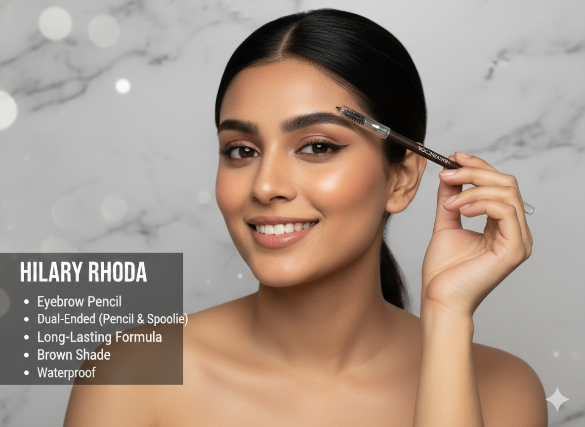 2in1 -36hrs Huda Queen Eyeliner and Hilary Roda Eyebrow Pencil