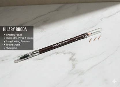 2in1 -36hrs Huda Queen Eyeliner and Hilary Roda Eyebrow Pencil