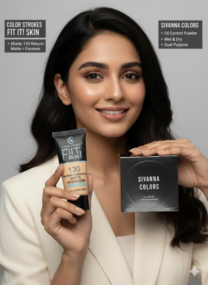 2in 1 FIIT Skin Foundation and Sivanaa Colors Compact