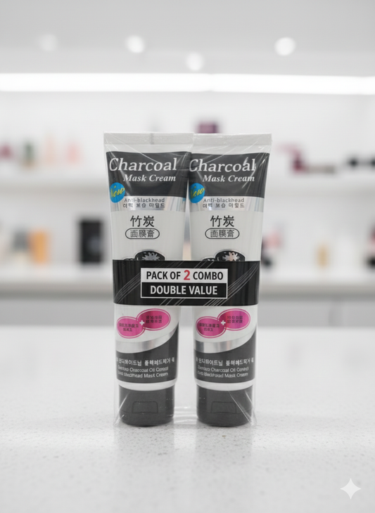 Charcoal Peel Off Mask for Men & Women | Removes Blackheads and Whiteheads | Deep Skin Purifying Cleansing