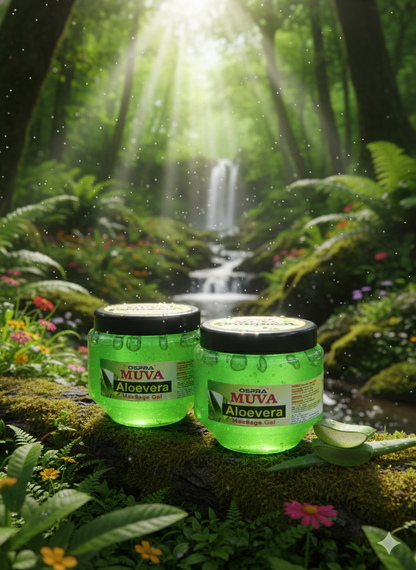 Aloevera Face Beauty Gel - Pack of 2 For Face & Hair | Hydrating, Moisturizing, Soothing Skin | Multipurpose Gel