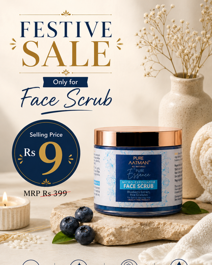 PURE AATMAN Pure Essence Micro-Exfoliator Face Scrub @Rs9