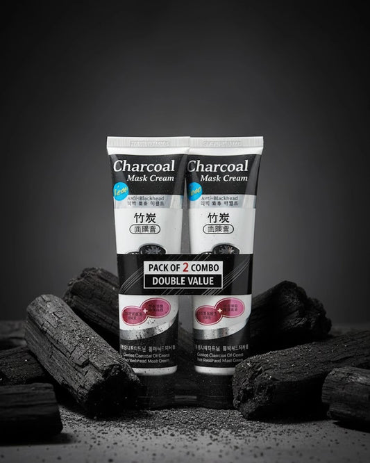 Charcoal Peel Off Mask for Men & Women | Removes Blackheads and Whiteheads | Deep Skin Purifying Cleansing