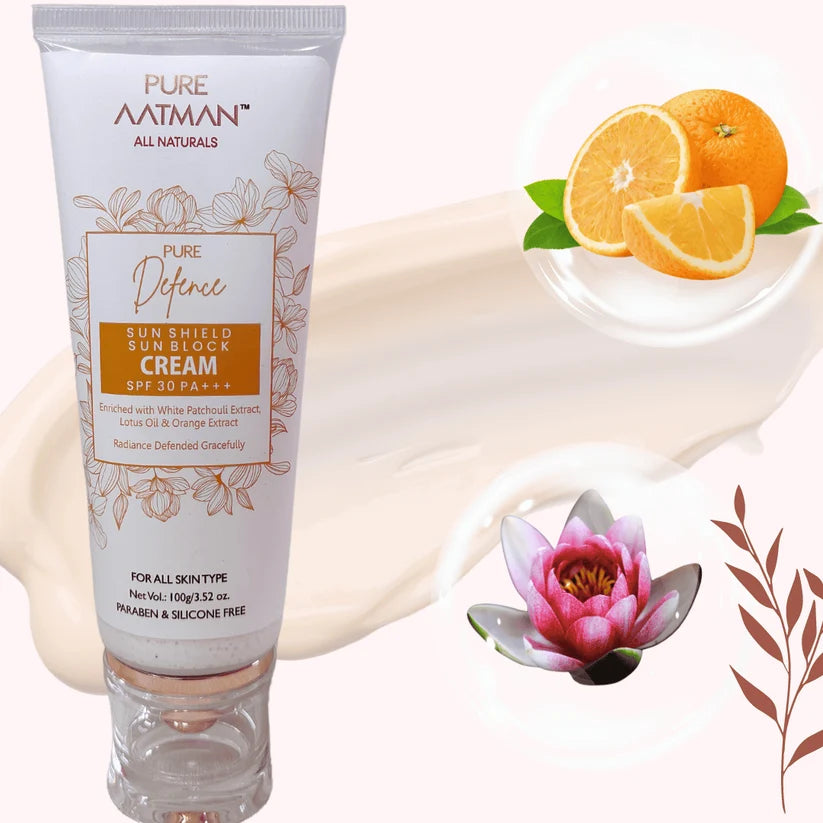 Pure Defence Sun Shield Sun Block Cream SPF 30 PA+++