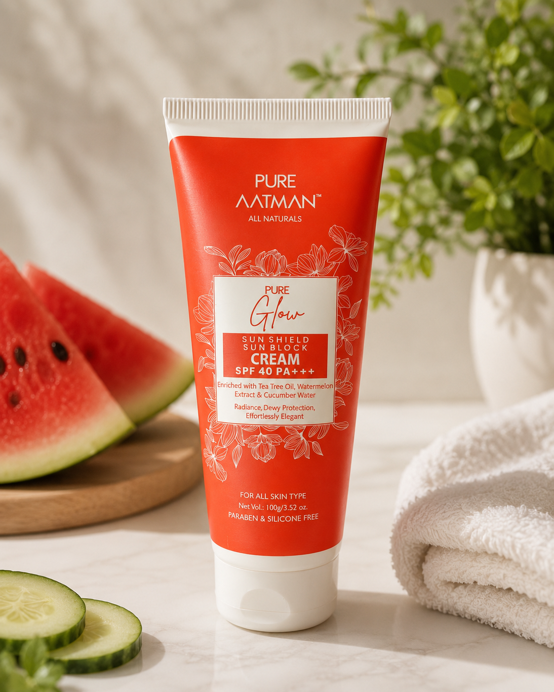 7-Piece Glow & Tan Care Skincare Combo | Face Scrub + SPF 40 Sunscreen + 5 Sheet Masks