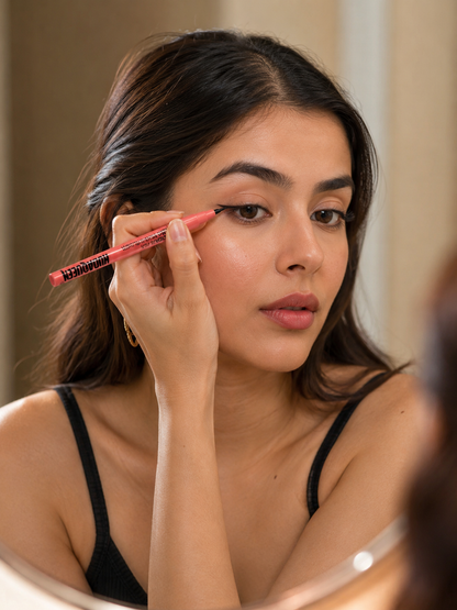 Ultimate 4-in-1 Beauty Bundle: 2 Matte Lip Glosses, 1 Kajal & 1 Lip Liner