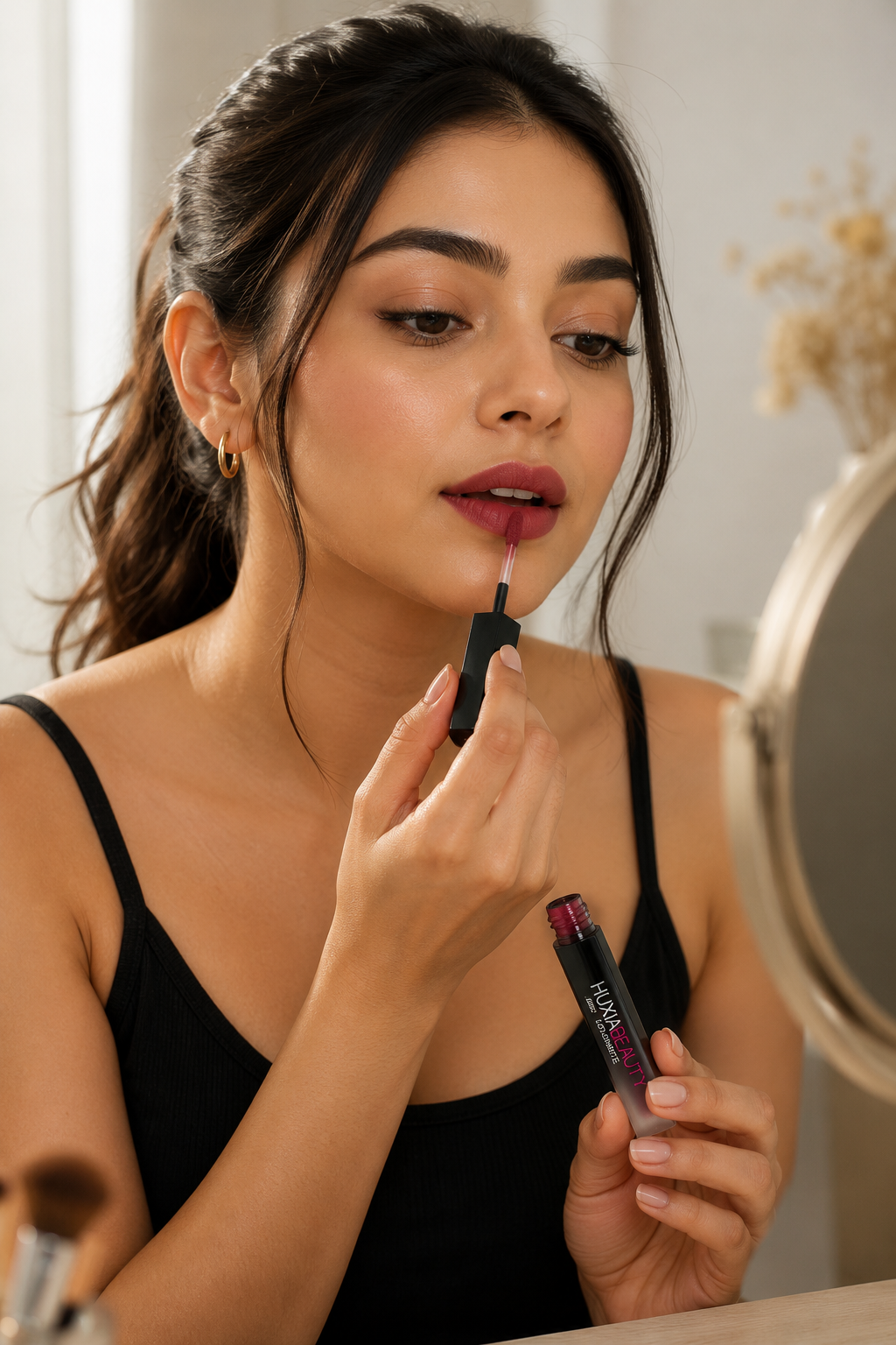 Ultimate 4-in-1 Beauty Bundle: 2 Matte Lip Glosses, 1 Kajal & 1 Lip Liner