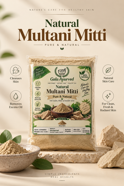 Korean Sheet Mask + Multani Mitti Face Pack Powder