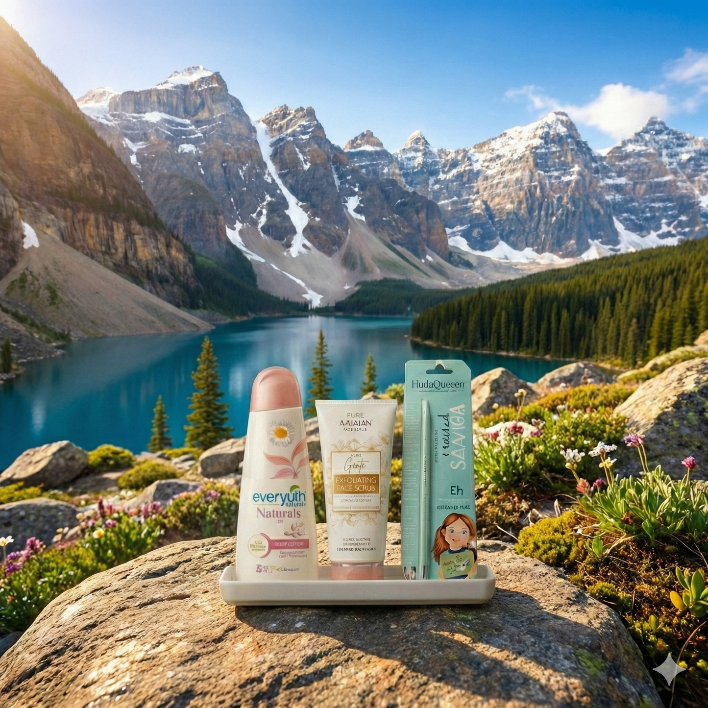 Premium Personal Care Combo | Body Lotion + Face Scrub + Herbal Kajal @ Just ₹125