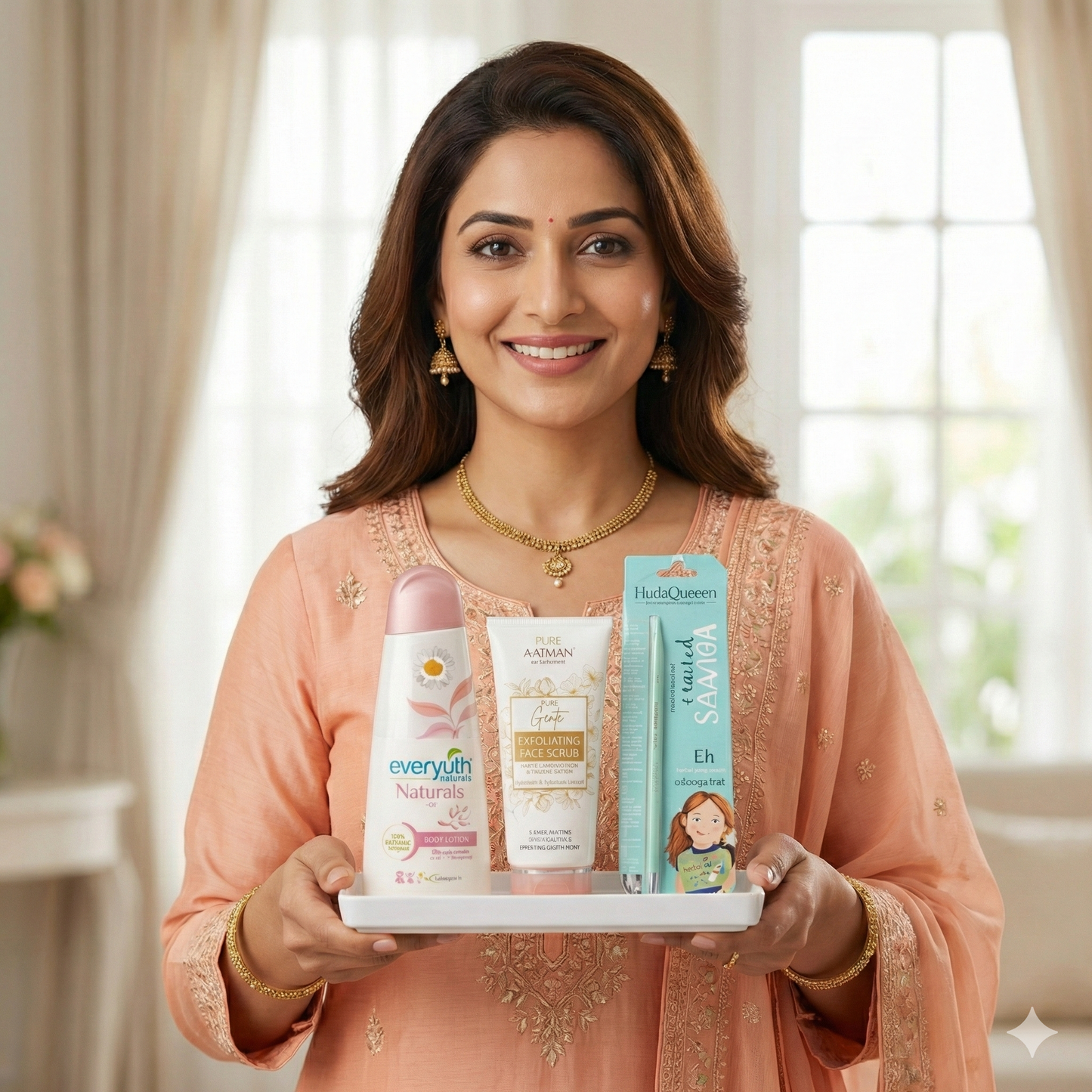Premium Personal Care Combo | Body Lotion + Face Scrub + Herbal Kajal @ Just ₹125