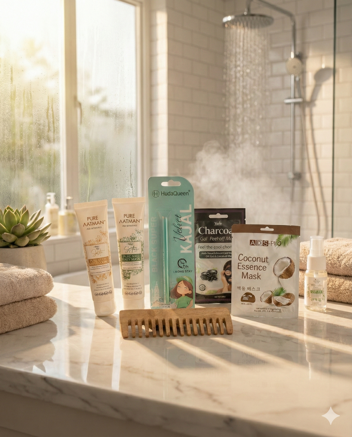 Pack of 7 Worth Rs 899 - Natural Daily Skin Care Essential – Gentle Exfoliation, Deep Protection & Natural Glow