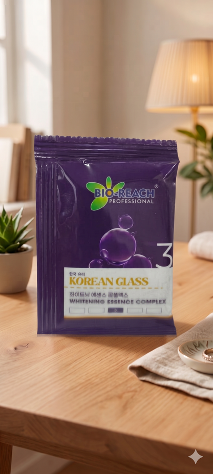 Korean Glass Skin Facial Kit (5-Step Complete Facial)  Get Salon-Like Glow at Home – In Just 5 Easy Steps