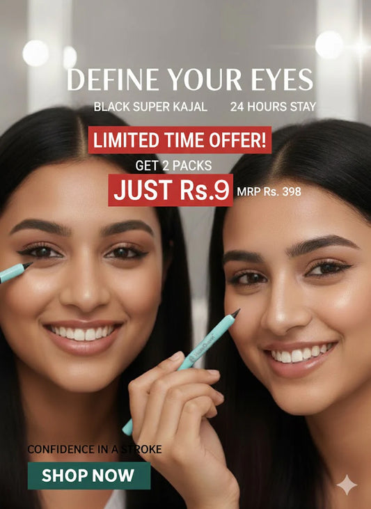 Huda Queen Velvet Kajal  24 hrs Long Stay(2 Packs of Kajal)