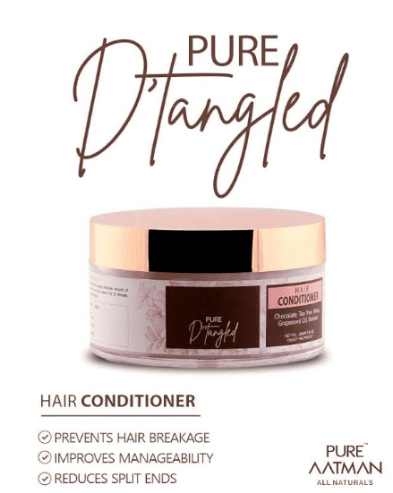 Professional Conditioner & Mask for Salon Smooth Straight Hair | Control Frizzy Hair With Chocolate,Banana & Amla | 200ml