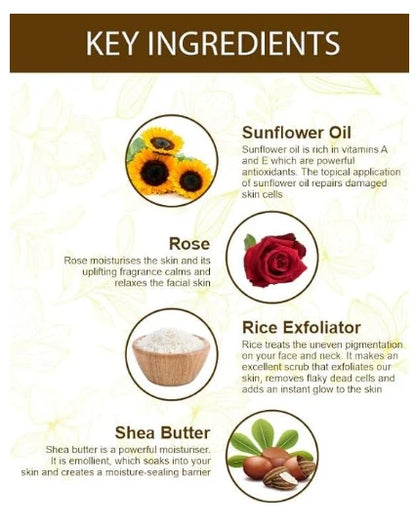 Pure Gentle Exfoliating Face Scrub Gentle Exfoliation for Smooth, Brighter-Looking Skin