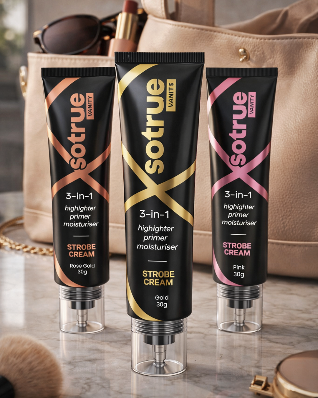 Sotrue 3-in-1 Strobe Cream: The Ultimate Celebrity Glow