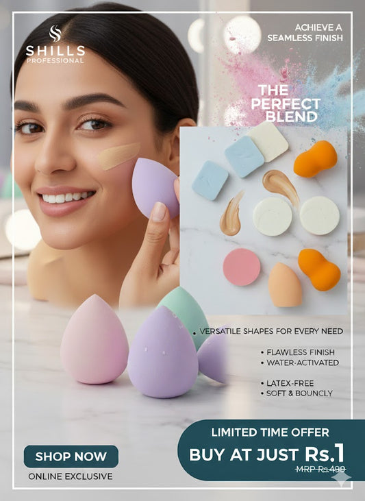 Shills Professional Beauty Blenders(Pack of 6)
